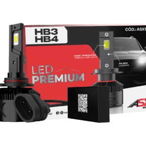 KIT PREMIUM LED HB3/HB4 CSP 14000 LM, BIVOLT.