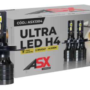 KIT ULTRALED AMARILLO H4 CSP 8000 LM, BIVOLT