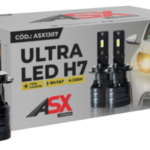 KIT ULTRALED AMARILLO H7 CSP 8000 LM, BIVOLT