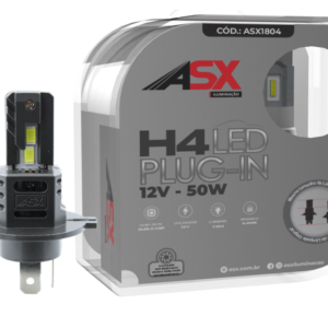 LED PLUG IN H4 12 VOLT, 6000 K