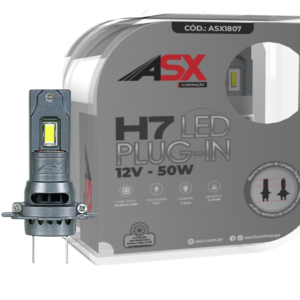 LED PLUG IN H7 12 VOLT, 6000 K