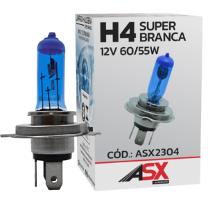 H4 SUPER BRANCA 12V 55/60W