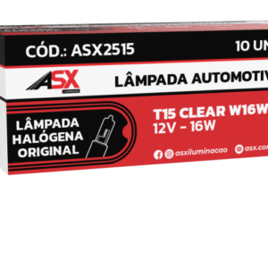 T15 CLEAR W16W 12V