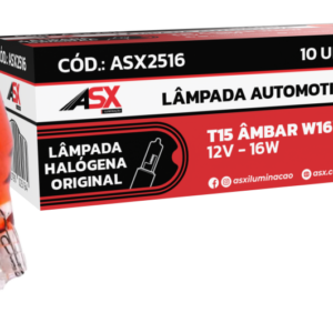T15 AMBAR W16W 12V