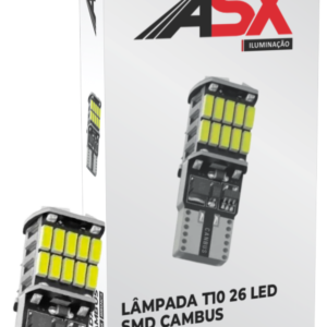 T10 26 LEDS SMD CAMBUS 12 V, 6000 K.
