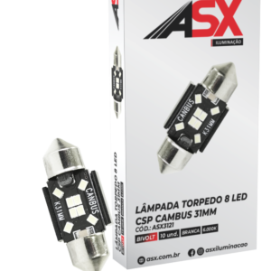 LM TORPEDO 8 LED CSP CAMBUS 31 MM BIVOLT