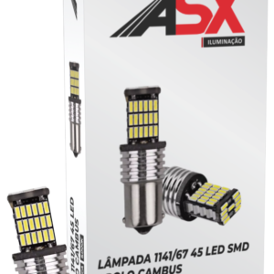 1141 / 67 45 LED 12 V, SMD CANBUS 1 POLO BLANCO, 6000 K.