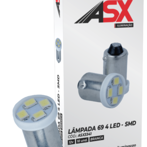 69 4 LED COB 12V BLANCO