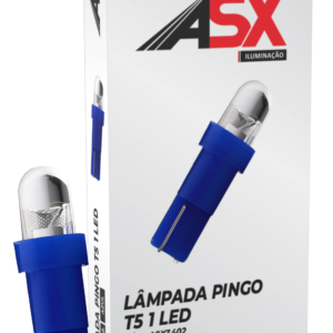 T5 PINGO AZUL 12V SOQUETE W2X2 6D