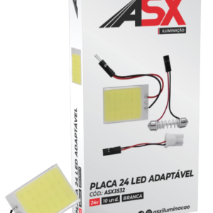 PLACA LED ADAPTABLE LUZ INTERIOR 3,5X2,5 CM 24V