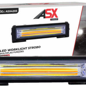 LED STROBO MULTIFUNCIONES BLANCO AMARILLO, BIVOLT.
