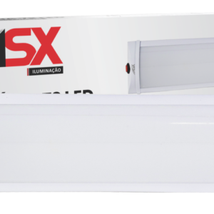 LUMINARIA 72 LED BIVOLT, 6000 LM, 28X7 CM