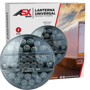 STOP TRASERO REDONDO 29 LEDS BIVOLT. (UNIVERSAL).