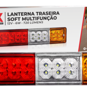 STOP TRASERO SOFT MULTIFUNCIONES 12 VOLTS (UNIDAD)