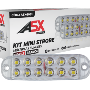 STROBO MULTIFUNCIONES, BIVOLT, BLANCO.