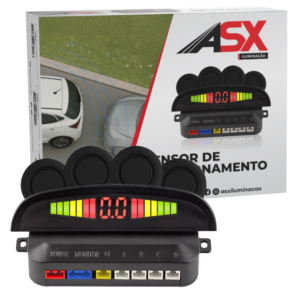 SENSOR DE ESTACIONAMIENTO NEGRO 12 V